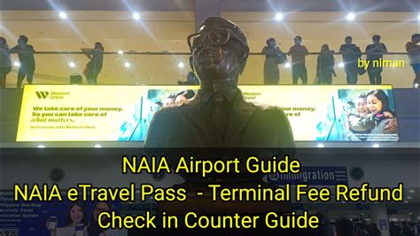 naia airport terminal fee usd.